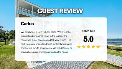Luxurious Waterfront Lagoon Home with Heated Pool & Private Dock near Gulf Shores, Alabama - Gulf Shores, Alabama - glamping.directory