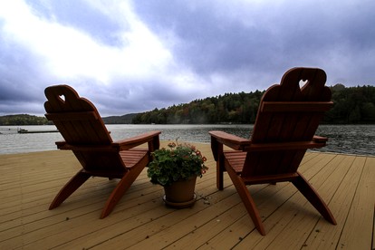 Cozy Cottage Surrounded by Trees with Private Dock for a Peaceful Escape by Big Moose Lake in New York - Webb, New York - glamping.directory