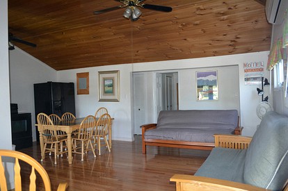 Cozy Four-Person Camping Rental with Channel Views near Portsmouth, New Hampshire - Weirs Beach, New Hampshire - glamping.directory
