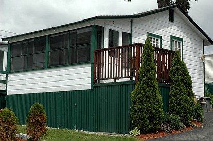 Cozy Four-Person Camping Rental with Channel Views near Portsmouth, New Hampshire - glamping.directory