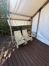 Relaxing Glamping Tent Retreat with Cozy Comforts Near Denison, Texas - Denison, Texas - glamping.directory