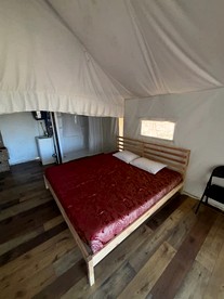 Relaxing Glamping Tent Retreat with Cozy Comforts Near Denison, Texas - Denison, Texas - glamping.directory