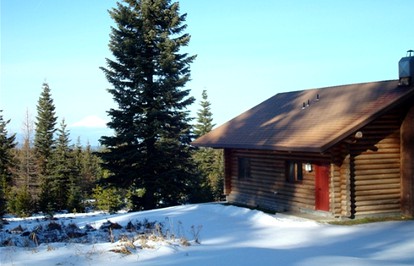 Idyllic Log Cabin with Private Hot Tub in Mount Hood Resort, Oregon - Mt. Hood, Oregon - glamping.directory