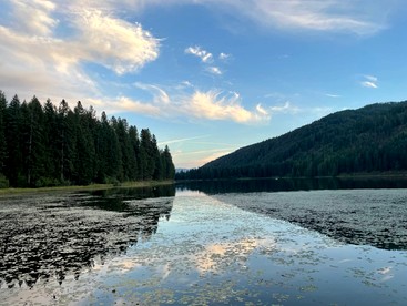 Scenic Off-Grid Campsite Overlooking Crystal Clear Lake in Sagle, Idaho - Sagle, Idaho - glamping.directory