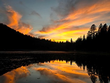 Scenic Off-Grid Campsite Overlooking Crystal Clear Lake in Sagle, Idaho - Sagle, Idaho - glamping.directory