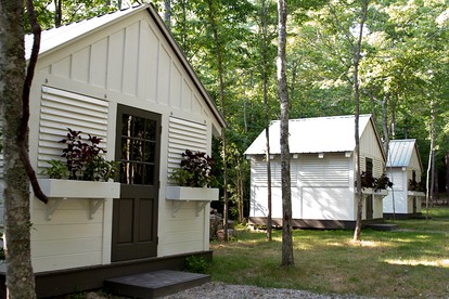 Lovely Luxury Camping Cottages Perfect for Events in Blairsville, Georgia - glamping.directory
