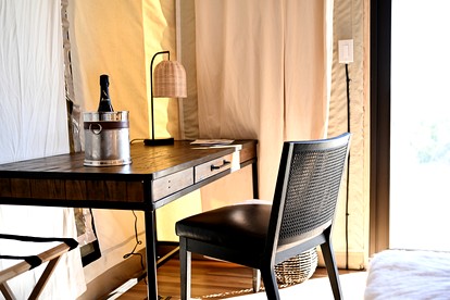 Gorgeous Tent Nestled Amidst Trees in Fredericksburg, Texas - Fredericksburg, Texas - glamping.directory