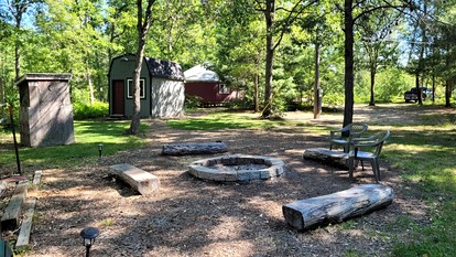 Luxurious Modern Yurt with Stargazing Dome near Pere Marquette River – Baldwin, Michigan - Baldwin, Michigan - glamping.directory