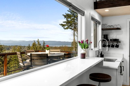Serene Tiny Retreat with Strait Views & Hot Tub near Tongue Point, Clallam County, Washington - Clallam County, Washington - glamping.directory