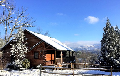 Luxury Log Cabin with Hot Tub and Panoramic Views of the Great Smoky Mountains - glamping.directory