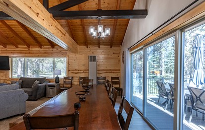 Spacious Riverfront Cabin with Hot Tub and Trail Access Near Outdoor Adventures in Island Park, Idaho - Idaho City, Idaho - glamping.directory