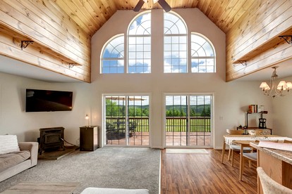 Serene Getaway on Private Land with Panoramic Views in Walton, New York - Walton, New York - glamping.directory