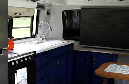 Luxury Caravan Rental Perfect for a Weekend Getaway in Ohio - Laurelville, Ohio - glamping.directory