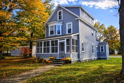 Stunning Cabin with Fire Pit Perfect for Groups in Maine - glamping.directory