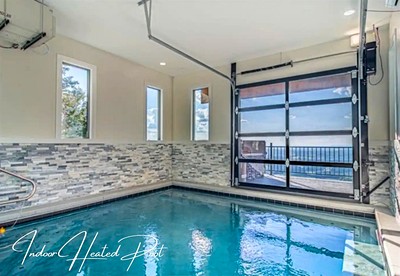 Luxurious Mountain Retreat with Heated Indoor Pool near Gatlinburg in Sevierville, Tennessee - Sevierville, Tennessee - glamping.directory
