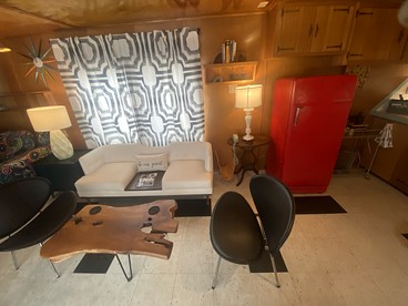Unique Vintage Airstream Fully Restored in Texas - Comfort, Texas - glamping.directory