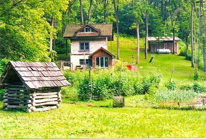 Rustic Norwegian-Style Log Cabin Rental near the Upper Iowa River in Decorah, Iowa - Decorah, Iowa - glamping.directory