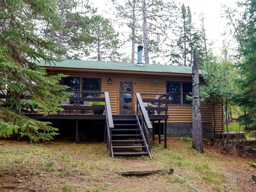 Inviting Lakeview Cabin with Wrap-Around Deck & Rock Fireplace Near Birch Lake, Babbitt, Minnesota - glamping.directory