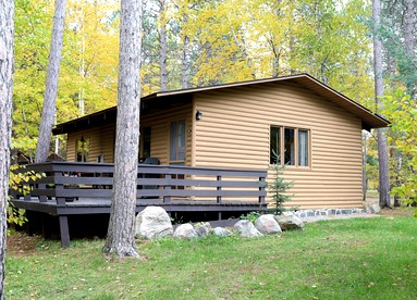 Inviting Lakeview Cabin with Wrap-Around Deck & Rock Fireplace Near Birch Lake, Babbitt, Minnesota - Babbitt, Minnesota - glamping.directory