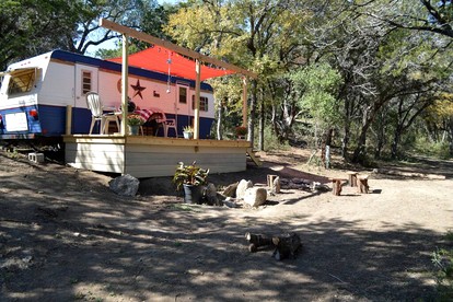Texas Hill Country Vintage Caravan Glamping - Marble Falls, Texas - glamping.directory