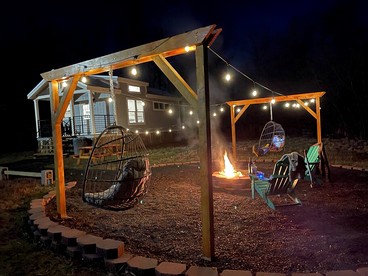 Cute Tiny House on Sixty Acres of Private Land for a Peaceful Glamping Getaway in Northern Mississippi - Sardis, Mississippi - glamping.directory