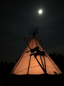 Authentic California Tipi, Perfect for a Family Retreat near Folsom Lake - Granite Bay, California - glamping.directory