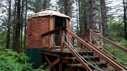Alaska Glamping Yurt for Family Friendly Adventure - glamping.directory