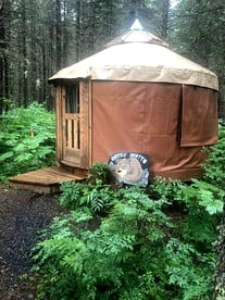 Alaska Glamping Yurt for Family Friendly Adventure - Seward, Alaska - glamping.directory