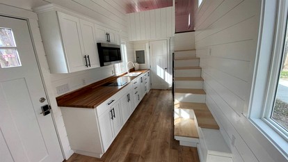 Peaceful Tiny house on a Real Ranch with Mountain Views near Tetonia, Idaho - Tetonia, Idaho - glamping.directory