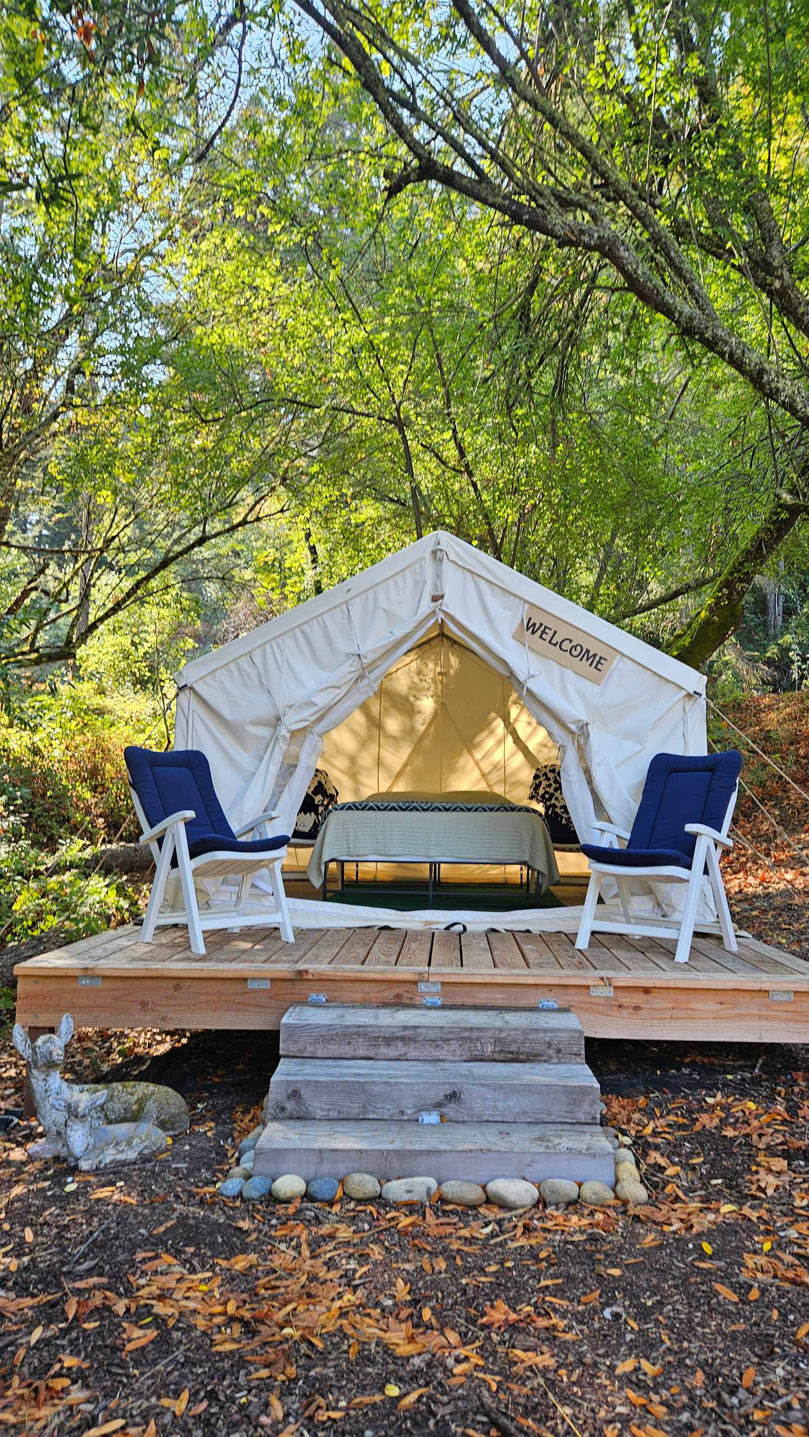 Santa Cruz Mountain Camping - Lexington Hills, California - glamping.directory
