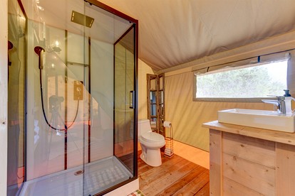 Amazing Tented Cabin with Awesome Sights in Johnson City, Texas - Johnson City, Texas - glamping.directory