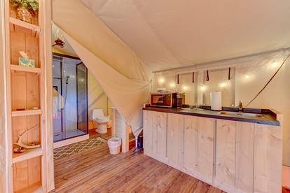 Amazing Tented Cabin with Awesome Sights in Johnson City, Texas - Johnson City, Texas - glamping.directory