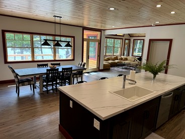 Secluded Waterfront Estate with Boathouse & Panoramic Views in Lake Placid, New York - Lake Placid, New York - glamping.directory