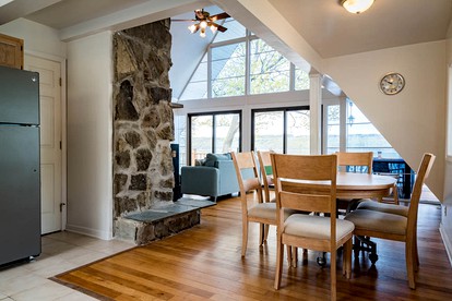 Luxurious A-Frame Vacation Getaway Overlooking Seneca Lake in Hector, New York - Hector, New York - glamping.directory