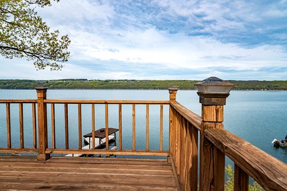 Luxurious A-Frame Vacation Getaway Overlooking Seneca Lake in Hector, New York - Hector, New York - glamping.directory