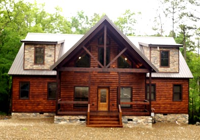 Luxury Log Cabin in Broken Bow, Ideal for Family Glamping Getaways - glamping.directory