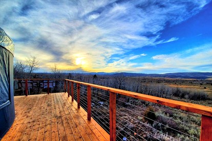 Pet-Friendly Yurt for an Off-the-Grid Getaway near Hyrum, Utah - Paradise, Utah - glamping.directory