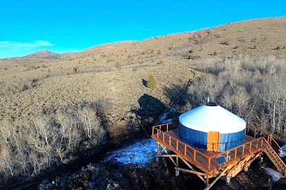 Pet-Friendly Yurt for an Off-the-Grid Getaway near Hyrum, Utah - Paradise, Utah - glamping.directory