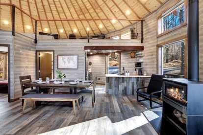 Luxury Yurt Perfect for a Family Getaway Just Outside of Shenandoah National Park - Stanley, Virginia - glamping.directory