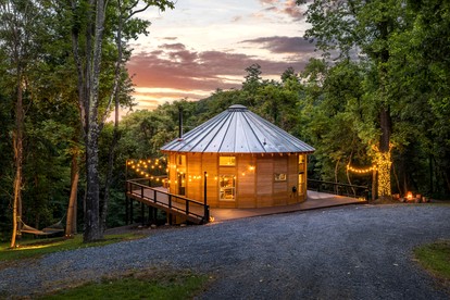 Luxury Yurt Perfect for a Family Getaway Just Outside of Shenandoah National Park - Stanley, Virginia - glamping.directory