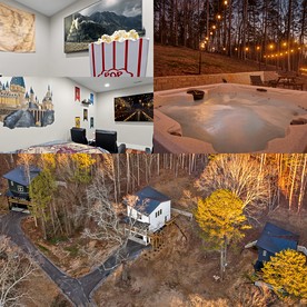 Modern Trio of Cottages Perfect for Large Family Groups in Chickamauga, Georgia - Chickamauga, Georgia - glamping.directory