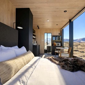 Secluded Desert Retreat with Mirrored Glass & Scenic Views | Near Torrey, Utah - Torrey, Utah - glamping.directory