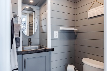 Apple Valley Oasis: Fully Equipped Modern Tiny House Escape - Apple Valley, Utah - glamping.directory