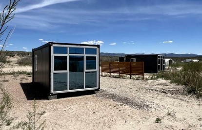 Unique Mirror Pod on the Shores of Yuba Lake for a Fantastic Couples Escape in Utah - glamping.directory