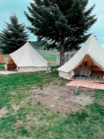 Charming Bell Tent in Swan Valley, Idaho near Palisades Lake and Jackson Hole - Irwin, Idaho - glamping.directory
