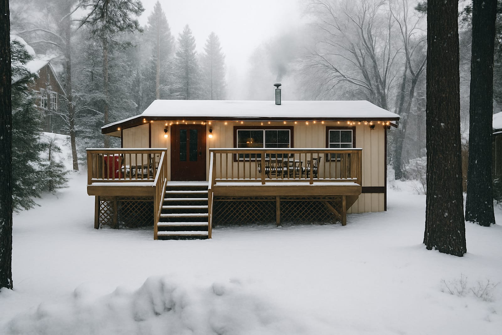 Snow Bunny Cottage - Green Valley Lake, California - glamping.directory