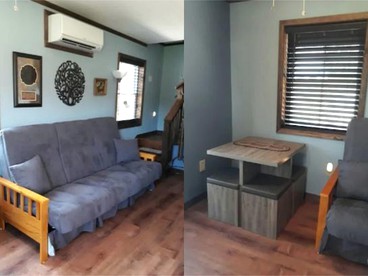 Countryside Tiny House Rental for Weekend Getaway near Springfield, Illinois - Murrayville, Illinois - glamping.directory