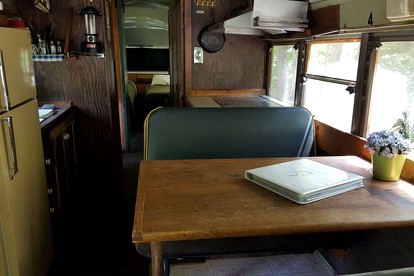 Rustic Caravan Getaway on a Creek in the Klamath National Forest of California - Klamath River, California - glamping.directory