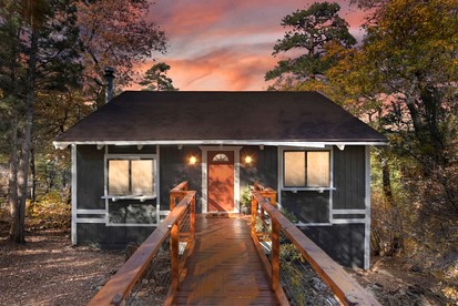 Cosmic Escape: Cabin with Fire Pit for Stargazers in California - glamping.directory