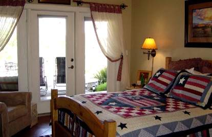 Cozy Room Rental in Bed and Breakfast on Farm near Marble Falls, Texas - glamping.directory